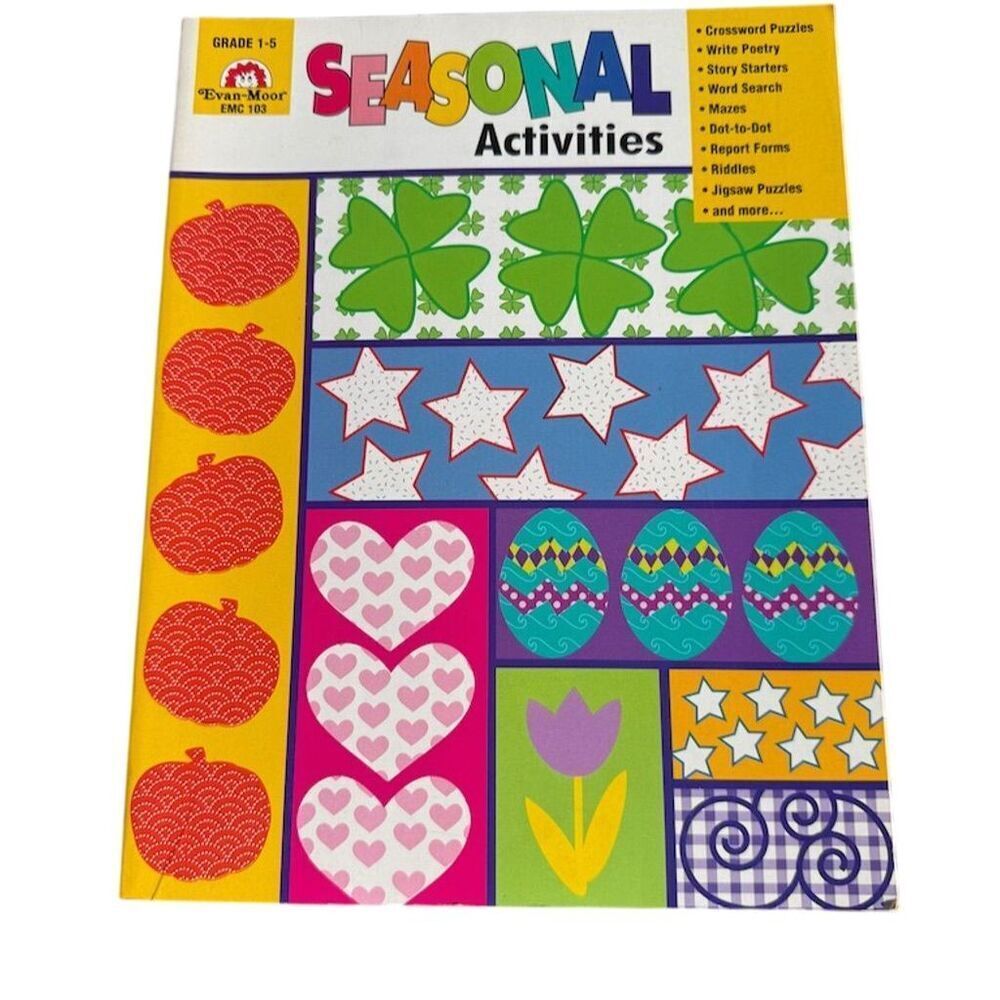 Evan Moor Seasonal Activities Teacher Resource Book
